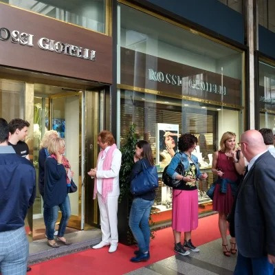 Evento Celebrating 70 di Rossi Gioielli